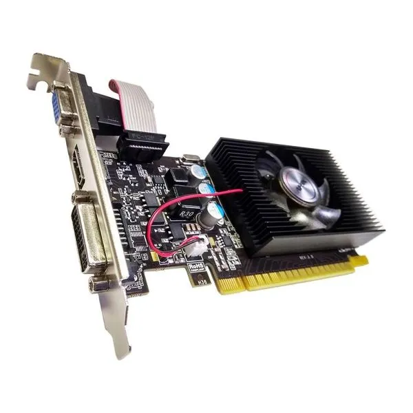 Placa de vídeo - NVIDIA GeForce GT 730 (2GB / PCI-E) - Afox AF730-2048D3L6 - 0094236-01