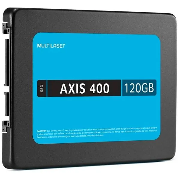 [OPEN BOX] SSD - 2,5pol / SATA3 - 120GB - Multilaser Axis 400 - SS101BU - OEM