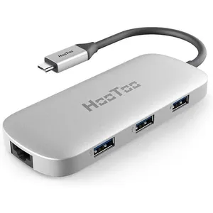 Hub USB-C 6.1 - USB-C + Ultra HD 4K + 100w - HooToo - HT-UC007S