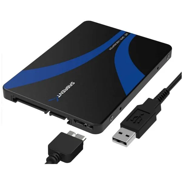 Gaveta Externa Portátil SSD M.2 NGFF SATA > USB 3.0 A ou SATA - Sabrent EC-M2CU