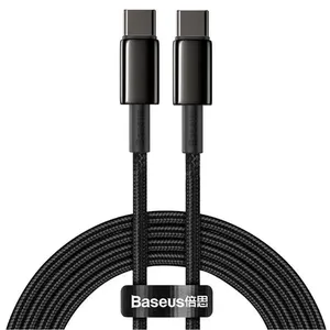 Cabo USB-C para USB-C Baseus - Fast Charge QC 4.0, 1m, 100W 5A - CATWJ-01