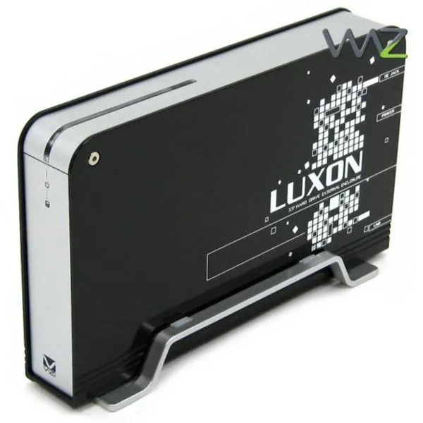Gaveta Externa 3.5pol SATA > USB v3.0 - Vizo Luxon Super SD - Preta/Cinza - LUS-370-BK