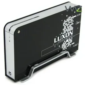 Gaveta Externa 3.5pol SATA > USB v3.0 - Vizo Luxon Super SD - Preta/Cinza - LUS-370-BK