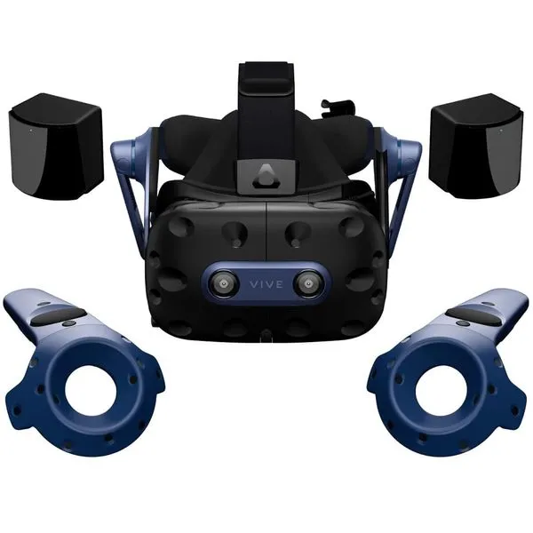 HTC VIVE Pro 2 - Virtual Reality System (Realidade Virtual, Kit com 2 controles e 2 base stations) - 99HASZ000-00