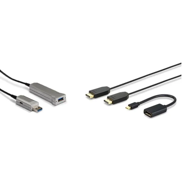 Cabo para HTC VIVE 20m (Displayport, USB 3.0 miniDP para DP) - HTC - 20m Extension Package 99H20585-00
