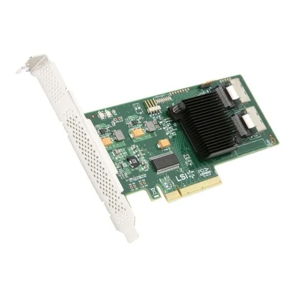 Controladora SAS/SATA - PCI-E - LSI SAS 9211-8I (6GBps, 8 portas, RAID, PCI-E 8X)
