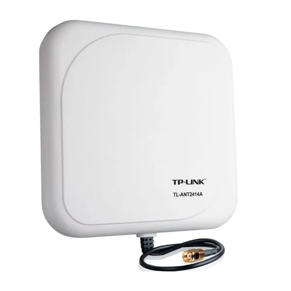 Antena WiFi - Externa - 14dBi - TP-Link - Branca - TL-ANT2414A