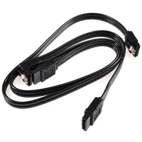 Cabo SATA (Dados) - 40cm c/ trava ASUS - Preto (pack com 10) - P/N: 14013-00024900