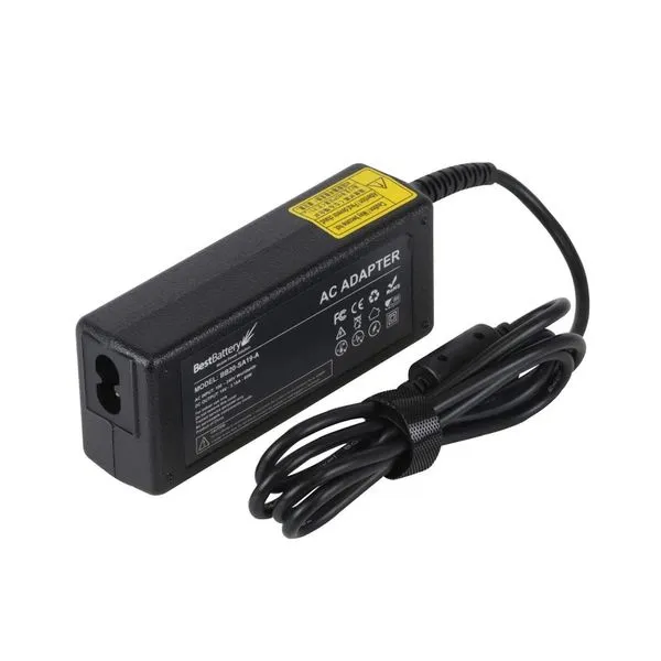Fonte p/ Notebook (19V/40W/2.1A/Bivolt) - BB20-SA19-40B - Compatível c/ Samsung - BestBattery