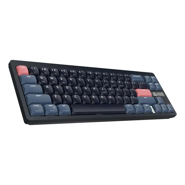 Teclado Mecânico Ajazz AKL680 - (USB-C, Bluetooth 5.1 e 2.4Ghz) - Blue, Black