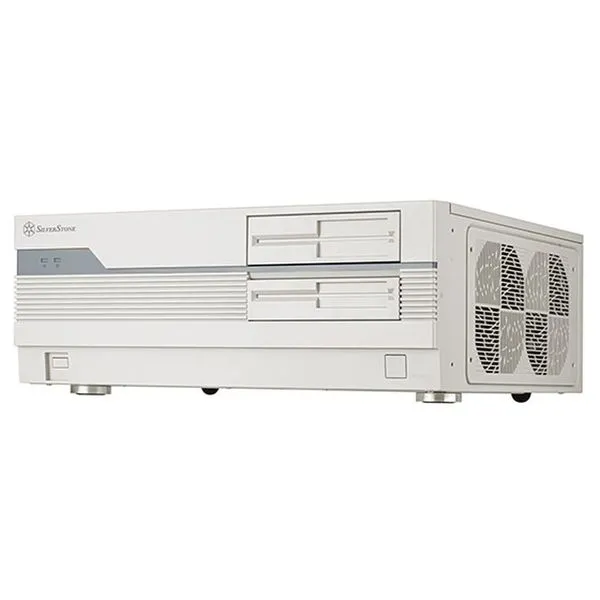 Gabinete Silverstone HTPC - Retro Case - SST-FLP01W