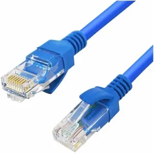 Cabo de Rede 3,0m c/ conectores (Patch) - Cat5e Azul - MD9 - 9424