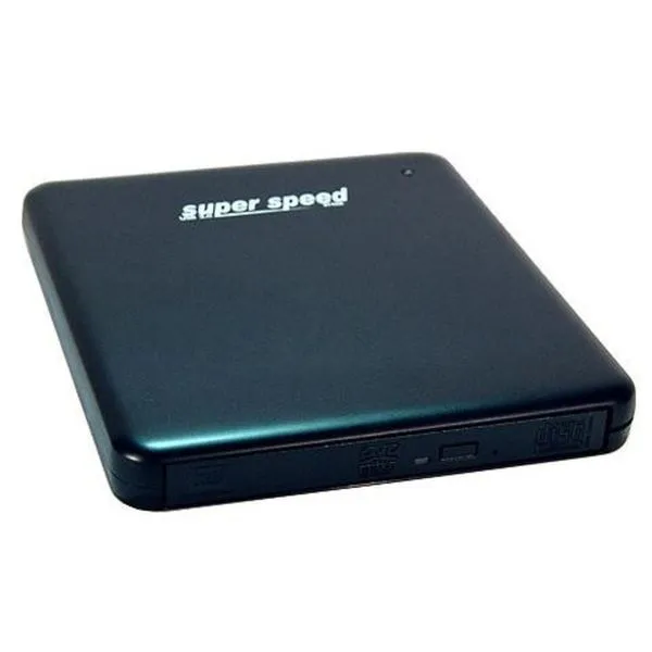 Gaveta Externa 5.25pol (Slim) SATA > USB - Bytecc - Preta - DVD-100U3