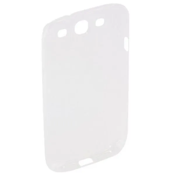Capa de proteção (p/ Galaxy S III) - Slim Cover - Transparente - EFC-1G6SWECSTD