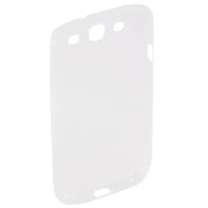 Capa de proteção (p/ Galaxy S III) - Slim Cover - Transparente - EFC-1G6SWECSTD