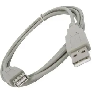Cabo Extensor USB 2.0 - AF > AM - 20cm - Branco