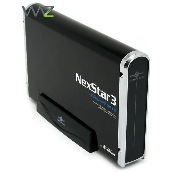 Gaveta Externa 3.5pol SATA > USB3.0 Vantec NexStar 3 SuperSpeed - Preta - NST-380S3-BK