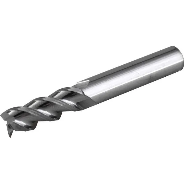 Fresa topo 8 mm em metal duro 3 cortes polida VONDER