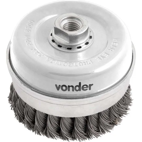 ESCOVA COPO A.TRANC. 100MM M14 RPM 8500 6325404140 VONDER