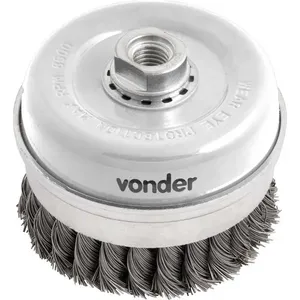 ESCOVA COPO A.TRANC. 100MM M14 RPM 8500 6325404140 VONDER