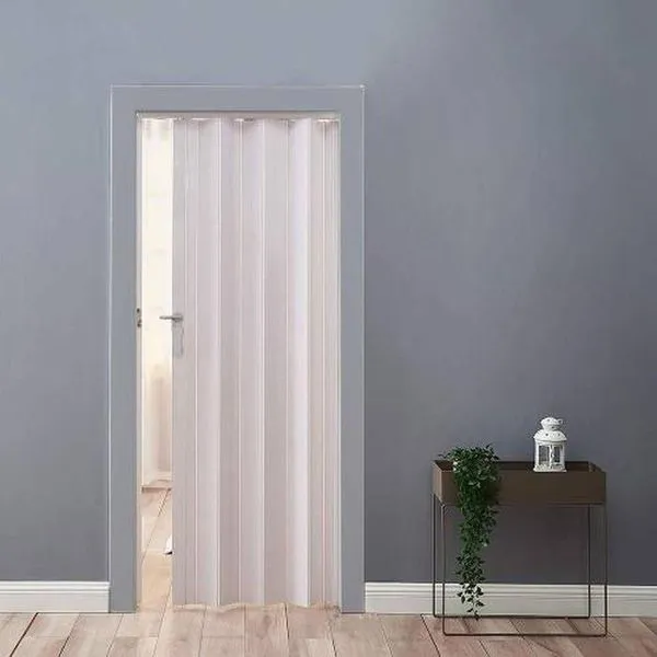 Porta Sanfonada 60cm Branca Para Divisão De Ambientes - Vitesse