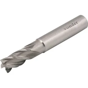 Fresa de Topo em Aço Rápido com 4 Cortes DIN 844A 14,0mm - VONDER