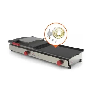 Kit - Sanduicheira Dupla 1 Prensa Gigante Gás Pr-950gn + Kit Gás - Progás