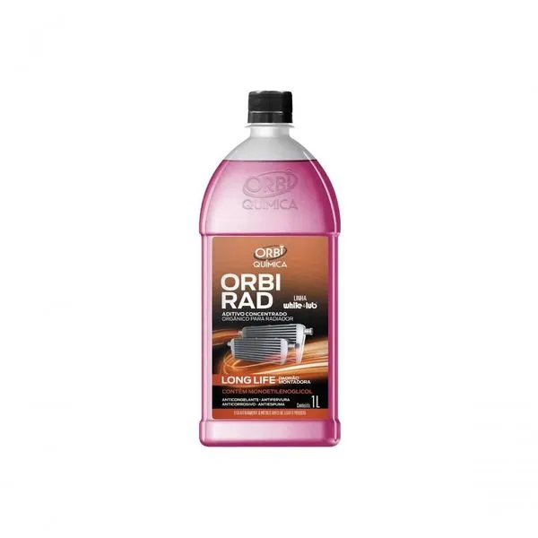 Aditivo Organico Concentrado Para Radiadores Orbi - 1l