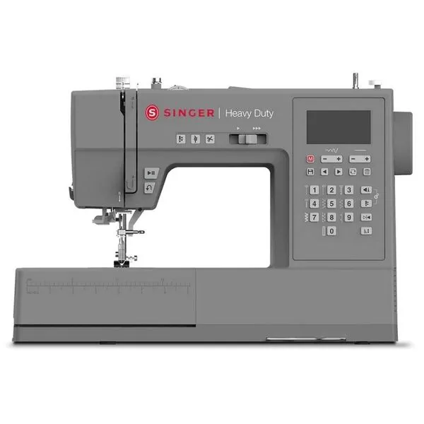 Máquina De Costura Singer Heavy Duty Hd6805 Cinza Bivolt