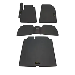 Tapete Borracha Onix Plus 20-23 Traseiro Interiço De Pvc