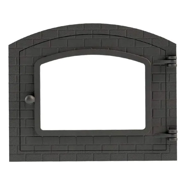 Porta para Forno Colonial g Ferro Fundido com Vidro 31,5x46cm Alta Temperatura para Lenha Libaneza Porta para Forno Colonial g Ferro Fundido com Vidro 31,5x46cm Alta Temperatura Libaneza