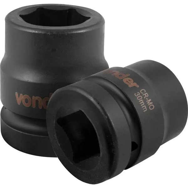 Soquete Sextavado Impacto 1"x30mm Cromo Molibdênio - VONDER