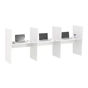 Balcao De Atendimento 3 Lugar Mixer Branco