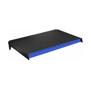 Bandeja Prateleira New Plus 40x73 para Gôndolas com Reforço Preta com Porta Etiquetas Azul SA Gôndolas Bandeja Prateleira New Plus 40x73 para Gôndolas Preta com Porta Etiquetas Azul SA Gôndolas
