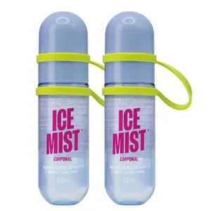 Kit 2 Spray Corporal Ice Mist Refrescante Pós Treino Unissex 100ML Ricca Kit 2 Spray Corporal Ice Mist Pós Treino Unissex 100ML Ricca
