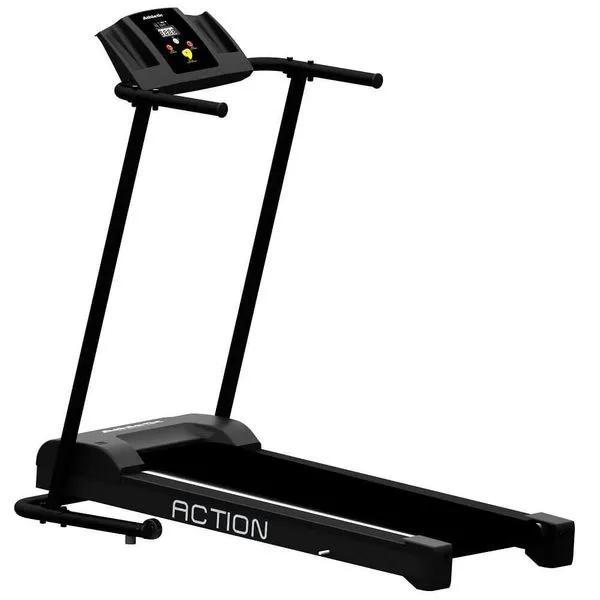 Esteira Elétrica Athletic Action Ergométrica 2W 10km-h Compacta Dobrável com Chave de Segurança Bivolt Esteira Elétrica Athletic Action Ergométrica 2W 10km-h Dobrável para Uso Residencial Bivolt
