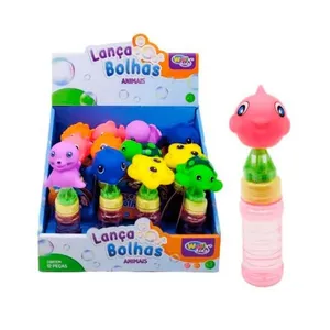Lançador de Bolhas Animais Marinhos - Modelos Sortidos