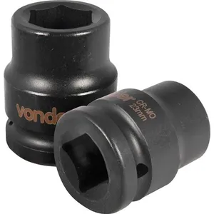 Soquete Sextavado Impacto 3/4"x23mm Cromo Molibdênio - VONDER
