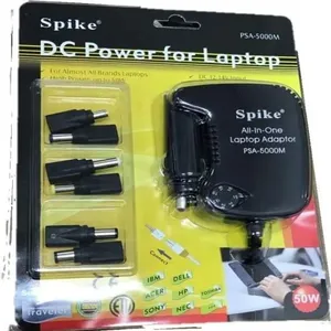 Fonte Spike PSA-5000MS Adaptador DCOM DC Automotivo