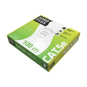 Cabo LAN U/UTP CAT.5E 24AWG CMX 100M BR 23200124