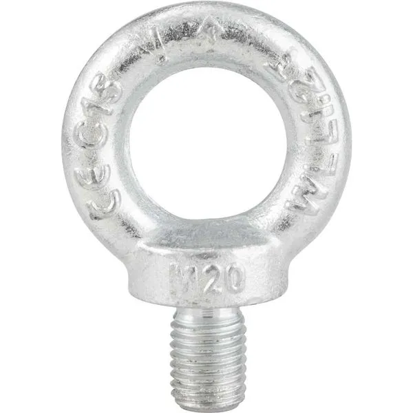 Parafuso Olhal Suspensão Galvanizado 20mm 1,20t - VONDER