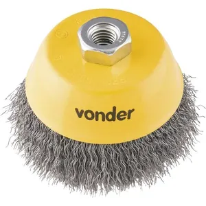 Escova tipo Copo 4" Ondulada - VONDER