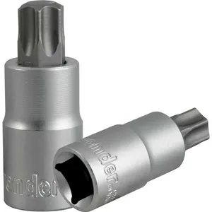 Soquete hexalobular macho T-60 encaixe 1/2" - VONDER