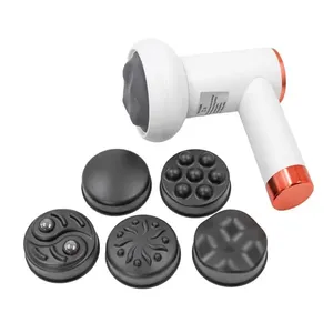 Massageador Eletrico Muscular Vibratorio Corporal Branco