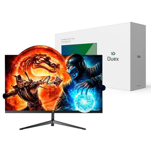 Monitor Gamer Duex DXMO238F100 23,8" Full HD IPS 100Hz 1ms HDR Freesync Preto Bivolt Monitor Gamer Duex DXMO238F100 23,8" Full HD IPS 100Hz Preto Bivolt
