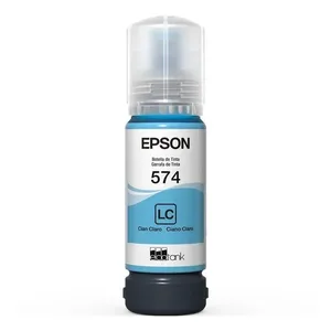 Refil de Tinta T574520-AL para Impressora L8050 Ciano Claro 70ml Alto Rendimento Epson Refil de Tinta T574520-AL para Impressora L8050 Ciano Claro 70ml Epson