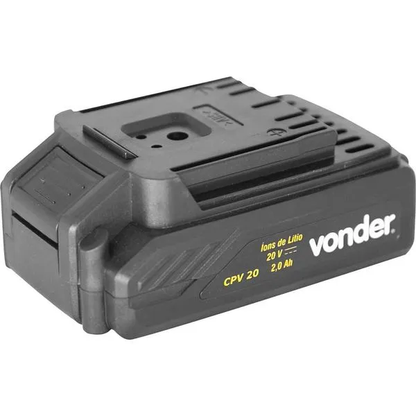 Bateria 20 V 2.0 Ah para Lavadora LBV 200 e Compressor CPV 20 - VONDER