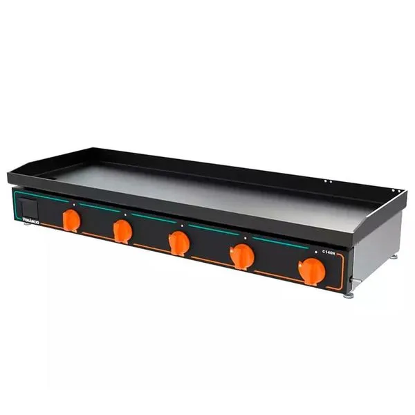 Chapa Bifeteira a Gás Deguste Luxo C140N 140cm 6,35mm 80.000 BTU-h Venâncio Chapa Bifeteira a Gás Deguste Luxo C140N 140cm 6,35mm Venâncio
