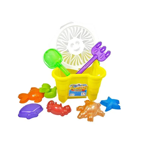 Kit Balde Infantil Castelo de Praia Rei do Balde 18cm