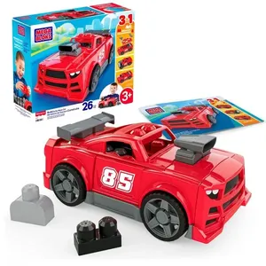 Carro de Corrida para Construir - Blocos de Montar - 26 Peças - Mega Bloks - Mattel